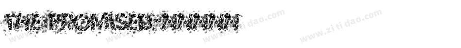 The Promised字体转换